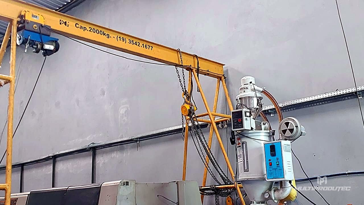 Galpão de produção da Multiprodutec